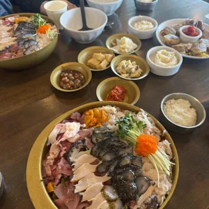청초수물회 사진