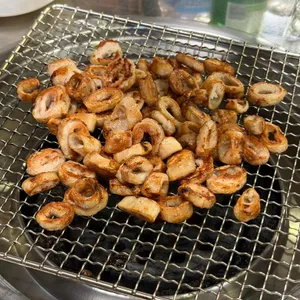 연탄구이 드럼통 사진