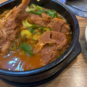 황토감자탕 사진