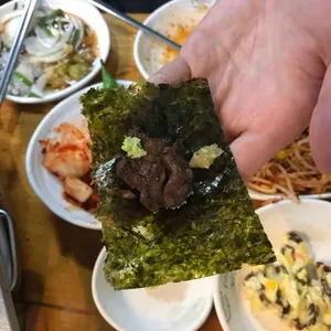 화성옥 갈비 생갈비 사진