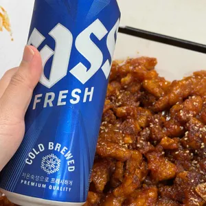 만년닭강정 사진
