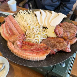 오솔 캠핑 바베큐 사진 1