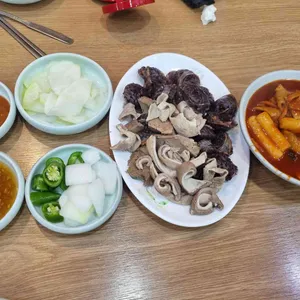 정화순대 사진