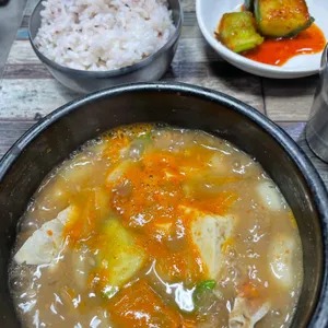 남포보리밥 사진
