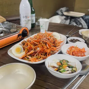 빈대떡&골뱅이 사진