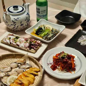 바닷집 사진