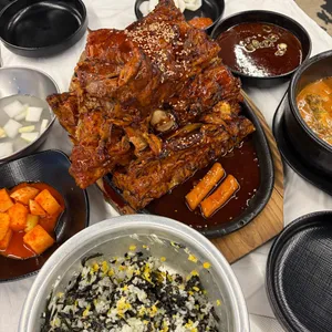 옥천뼈구이농민뜨끈이 사진