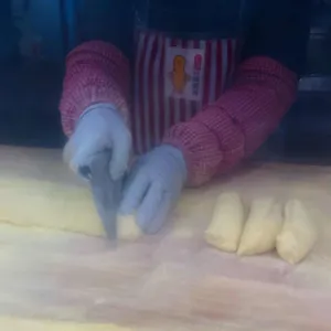 광장시장 찹쌀꽈배기 사진