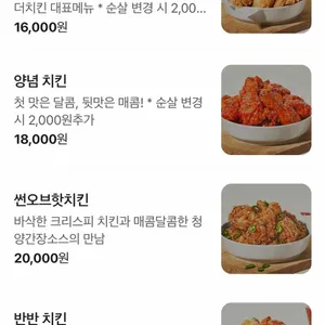 썬더치킨 리뷰 사진