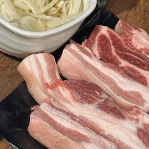 육각고기 사진