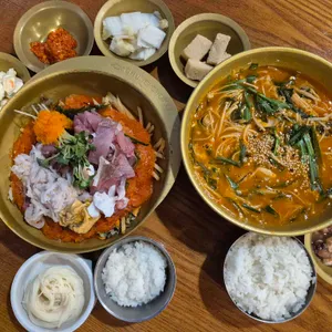 청초수물회 사진