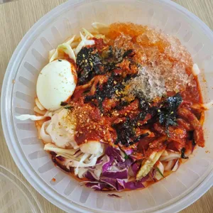 불꽃냉면 장칼국수 사진