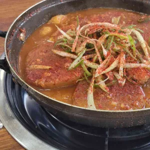 시골식당 사진