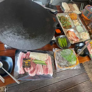고기는야외빨 사진