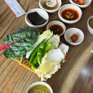 중문고등어쌈밥 사진