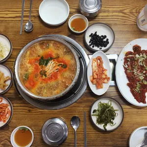 진부령 황태촌 사진