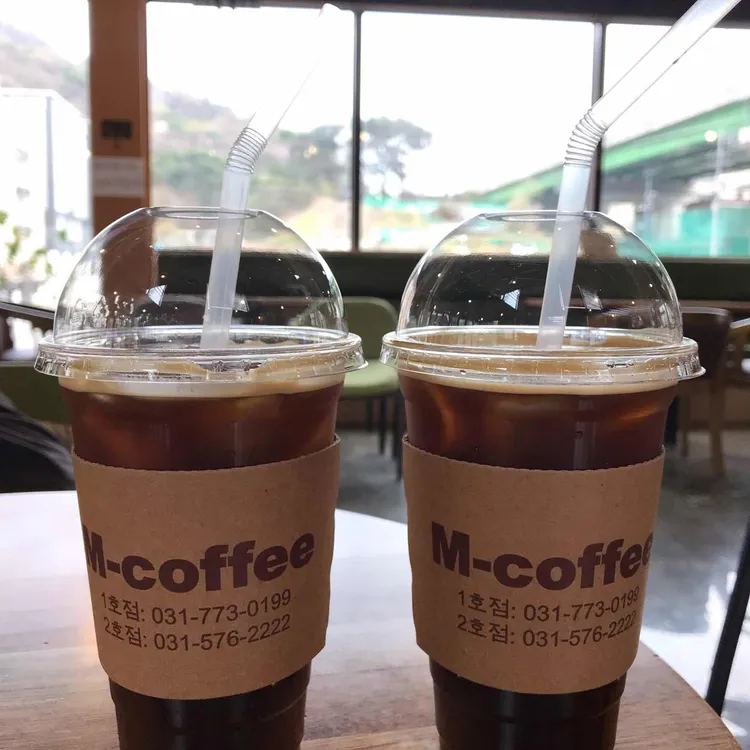 M coffee 사진