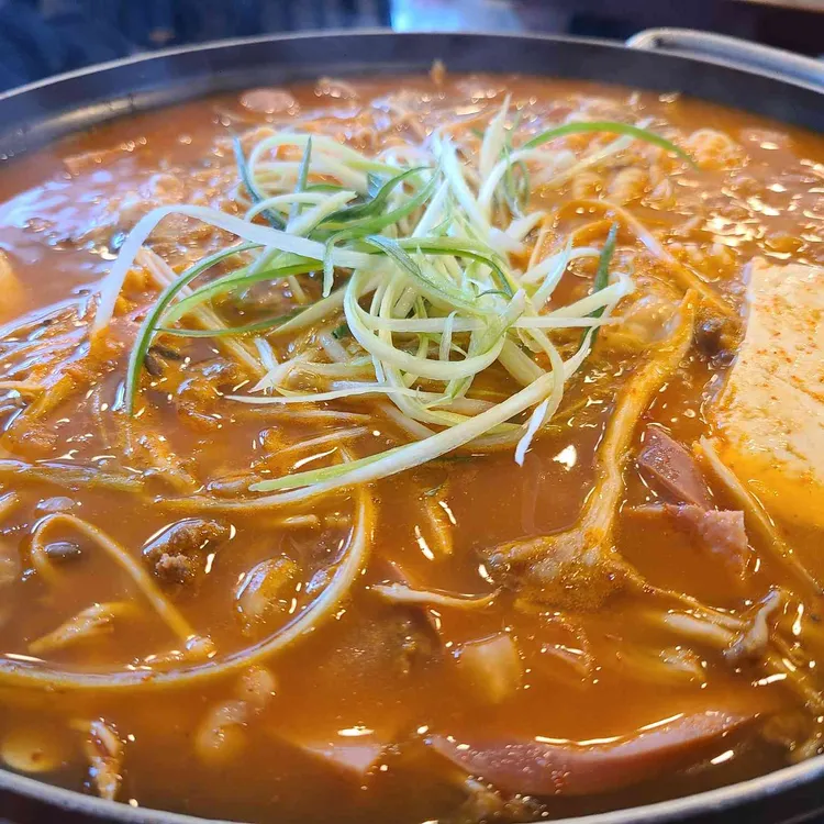 도래울 부대찌개 감자탕 사진