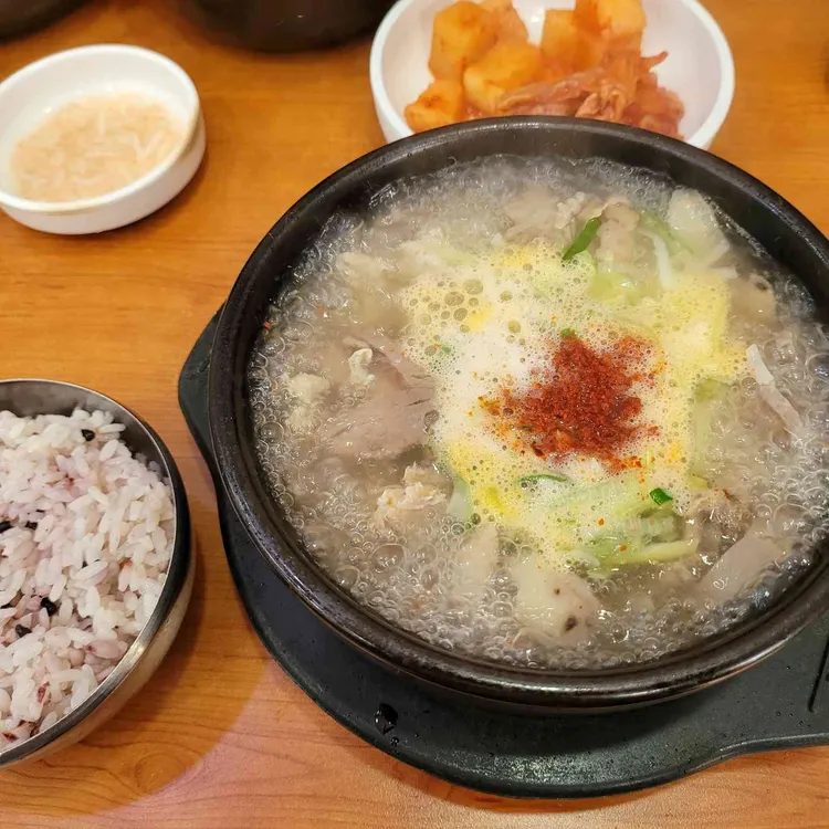 전통토종순대국 사진