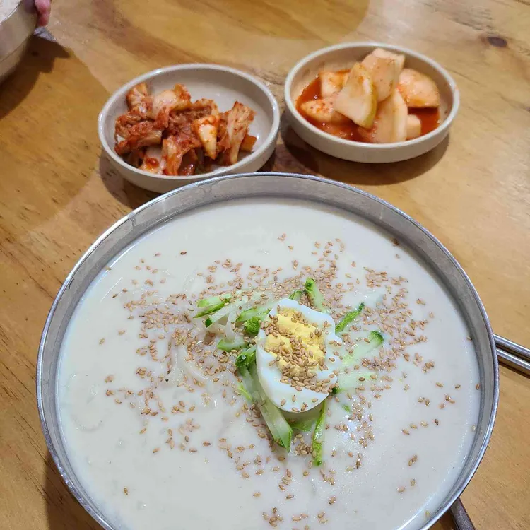 장 칼국수 사진