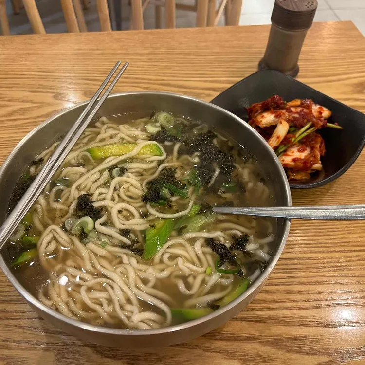 송주불냉면돈까스 사진