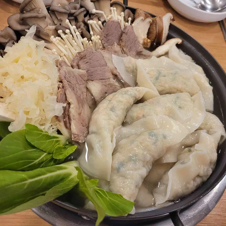 평양만두 사진