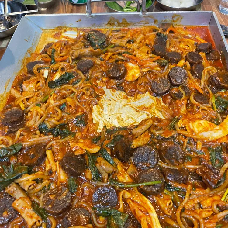 강남백순대 사진