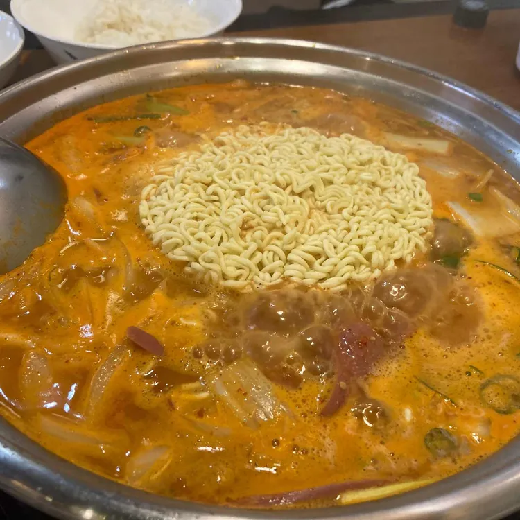 미사일부대찌개 사진