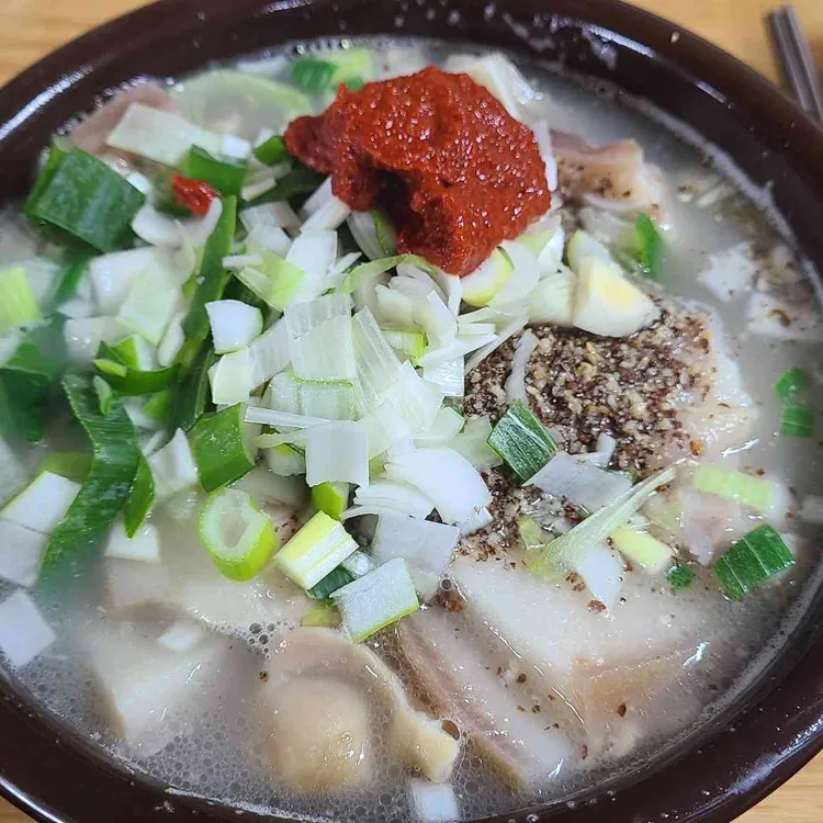 곰돌이순대국 사진