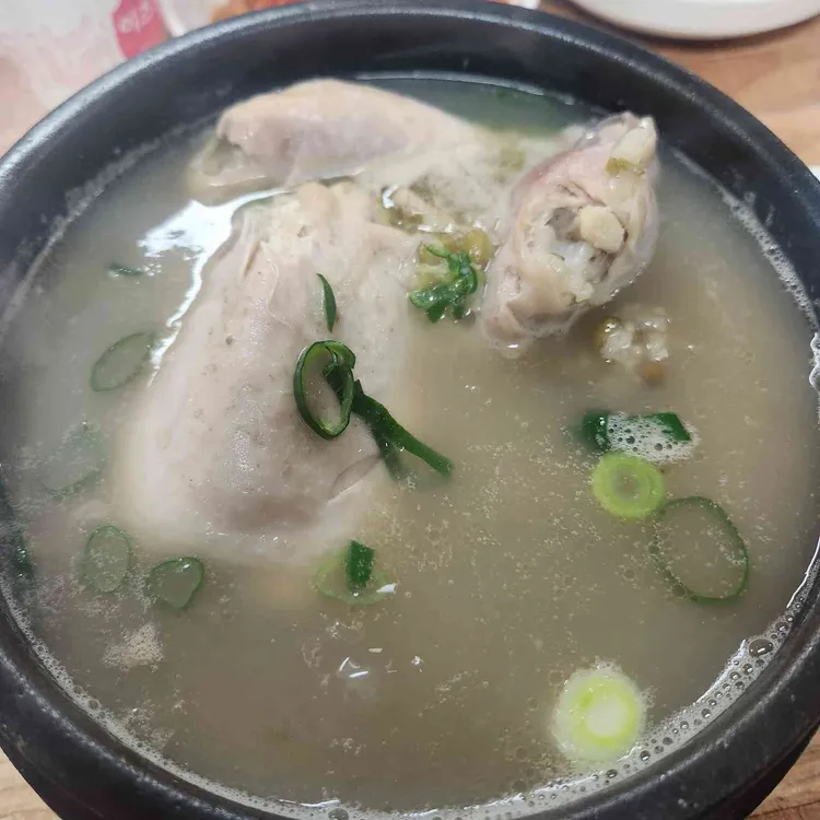 장군녹두삼계탕 사진