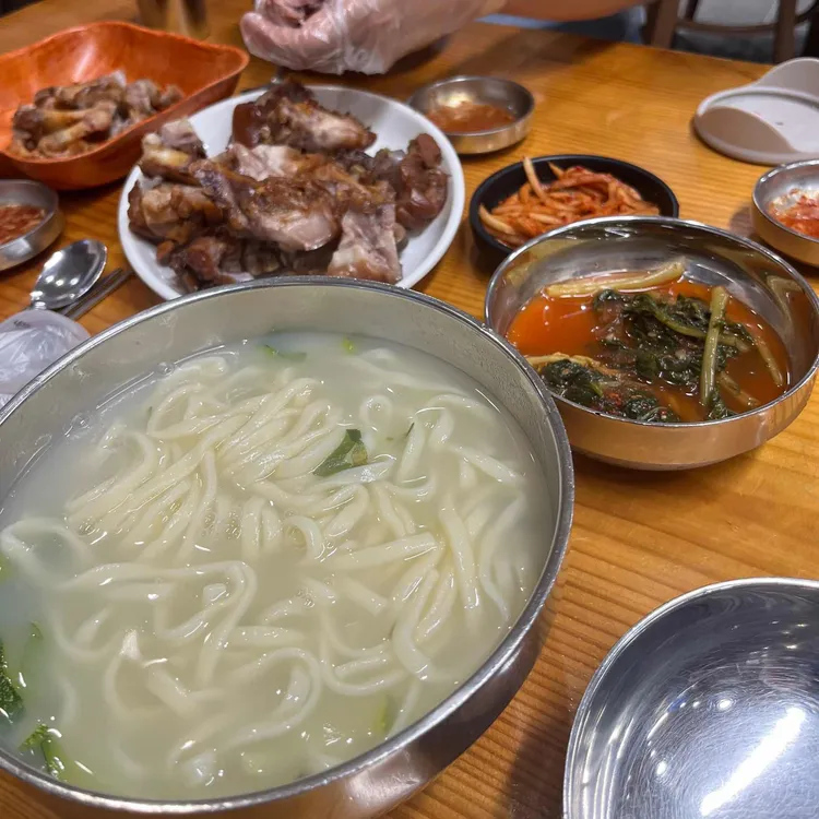 토종칼국수 사진