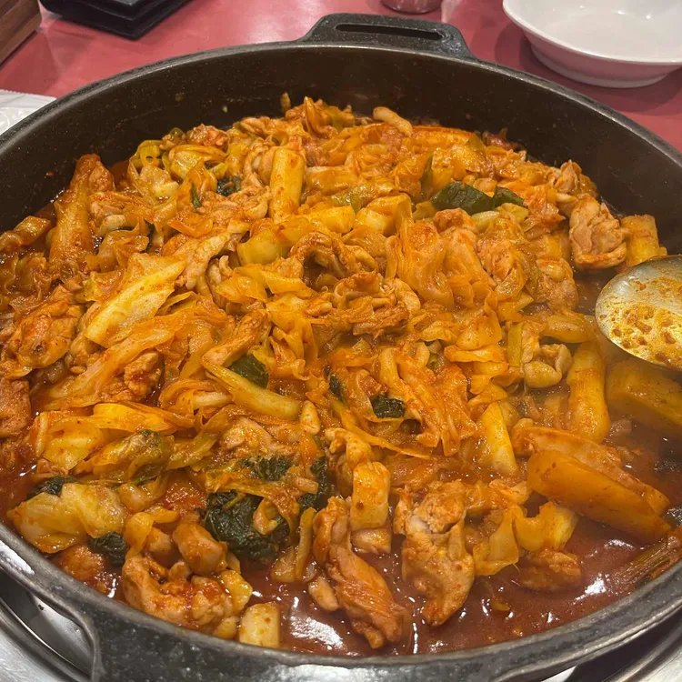 김선하의 닭갈비 궁중누룽지탕 사진