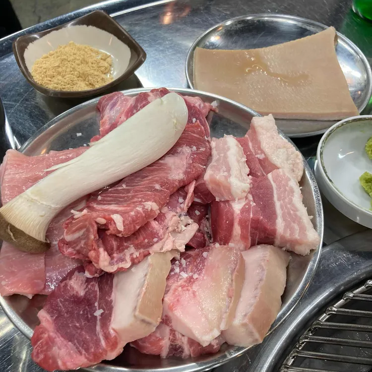 봉급일 연탄구이 사진