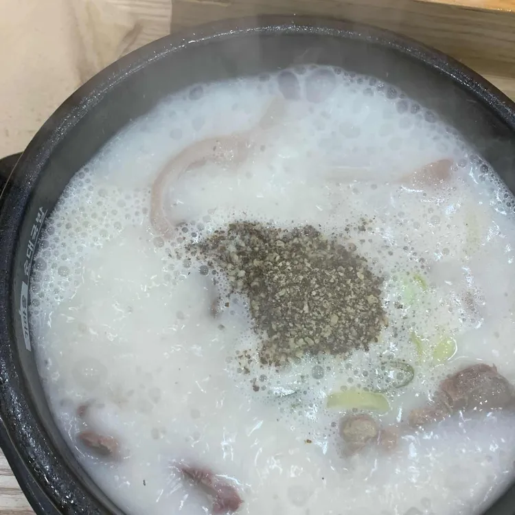 가마솥순대국밥 사진