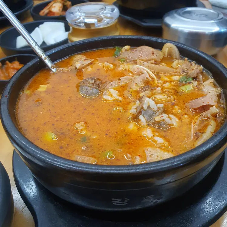 순대만찬 사진