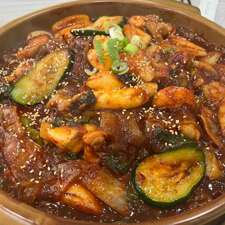 해송돌판닭찜 사진