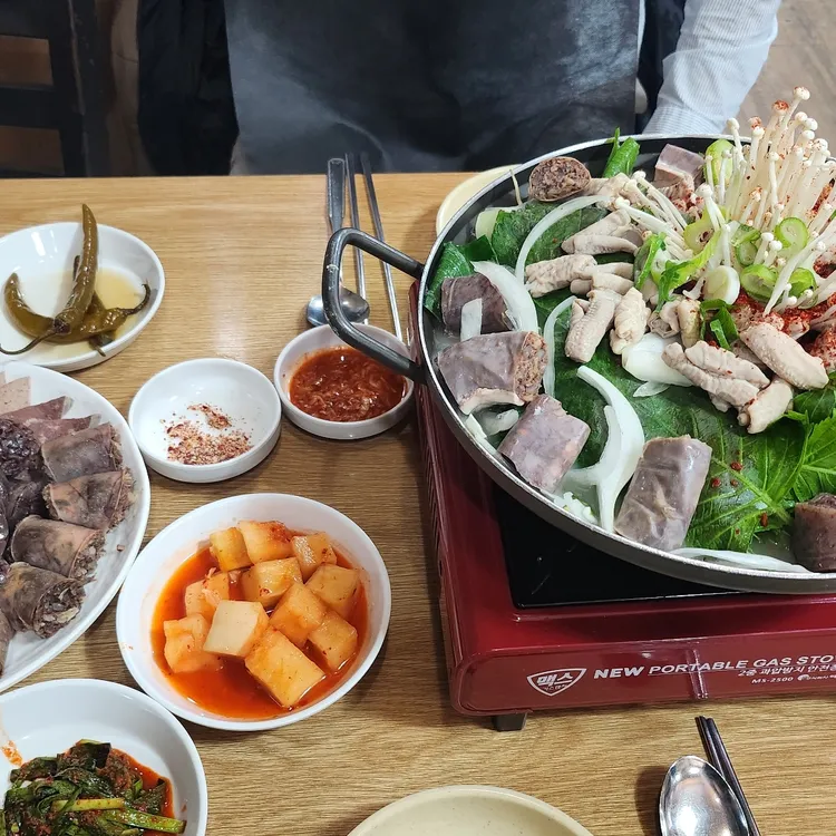 백암왕순대 사진