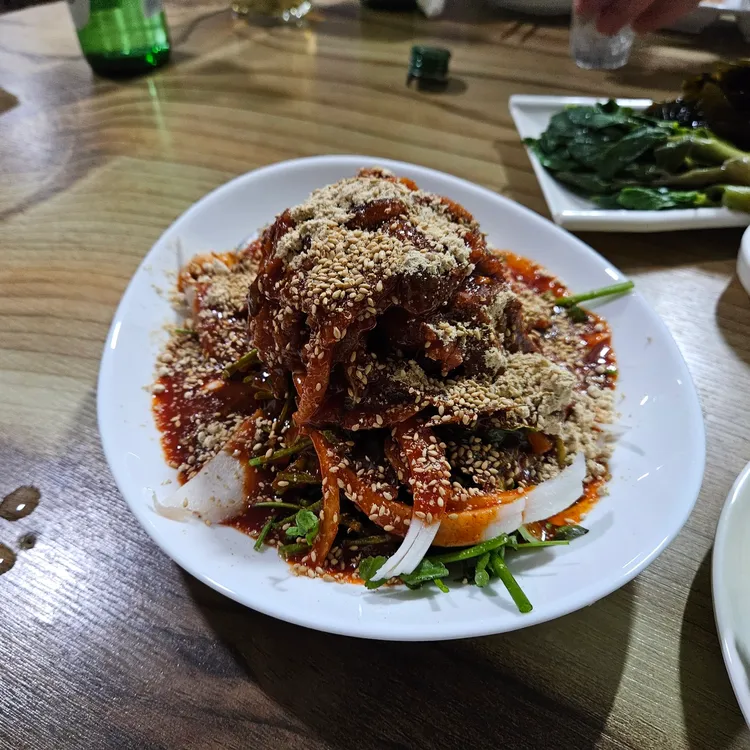 통나무 다찌 사진