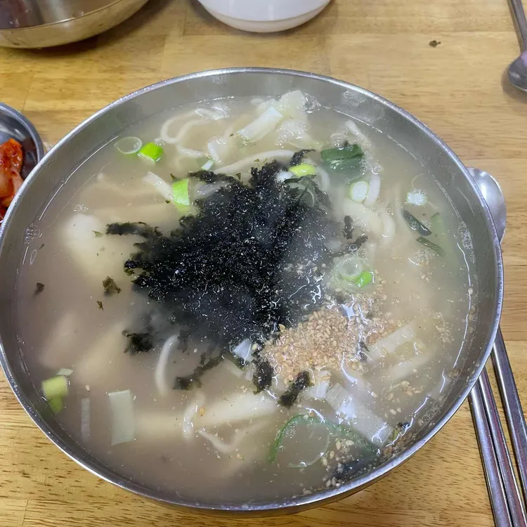 통큰칼국수 사진