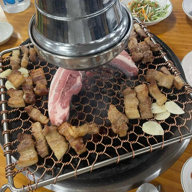 산골숯불화로구이 사진