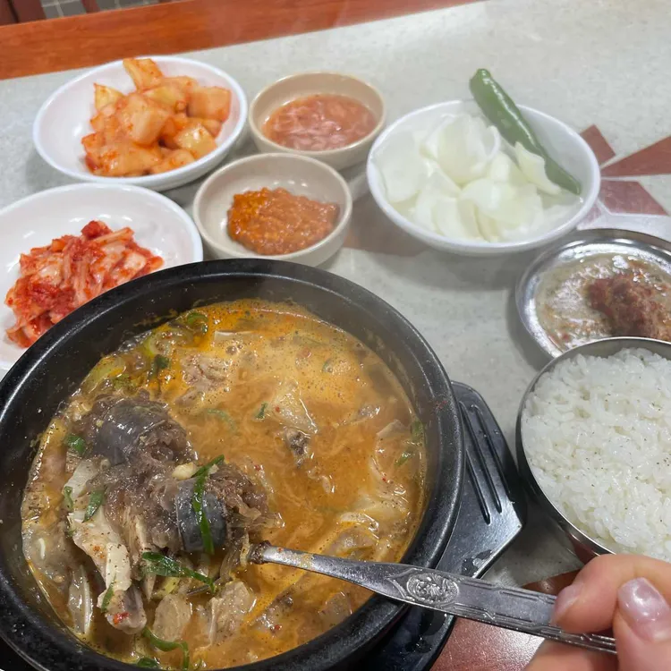 토종순대국 사진