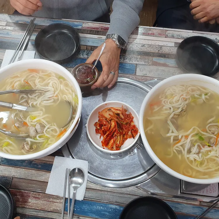 청수칼국수 사진