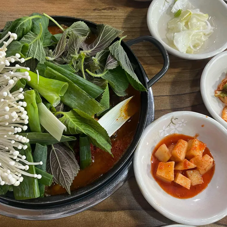 만복이 파김치 감자탕 사진