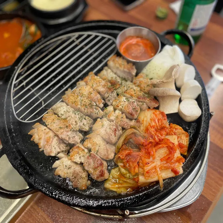 꽃삼겹 사진