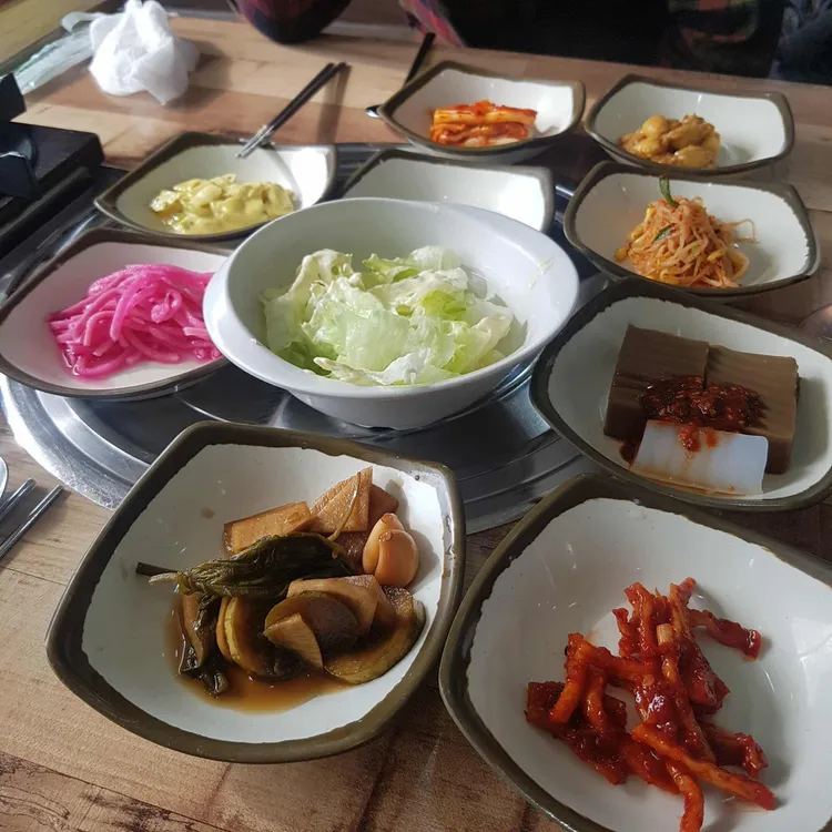 명성막국수 석갈비 떡갈비 사진