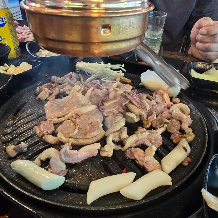 황금오리숯불닭갈비 사진