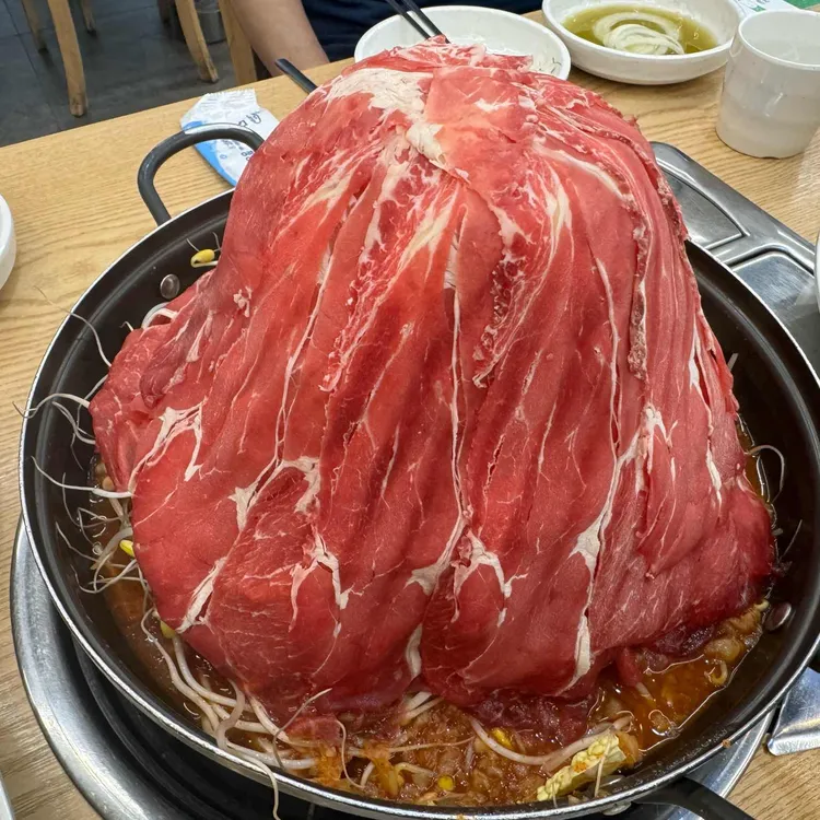 화산물갈비 사진