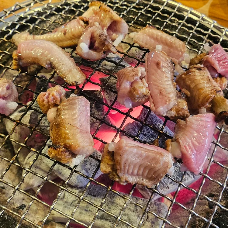 산꼼장어 조개구이 사진