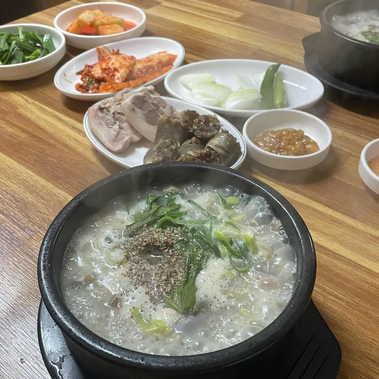 이화순대국 사진