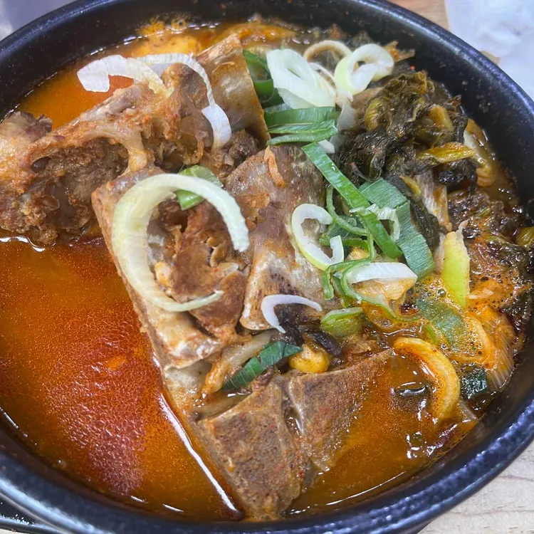 더본감자탕 사진